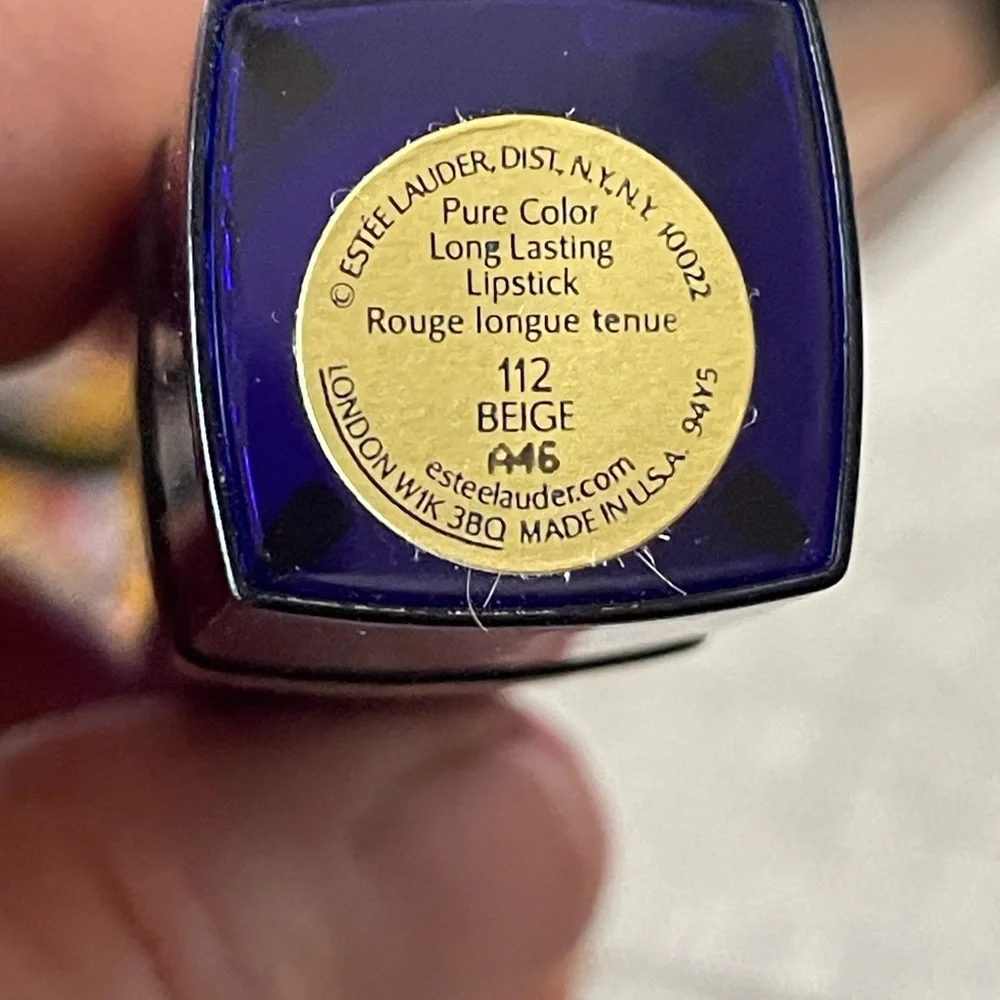 Estee Lauder Pure Color long lasting Lipstick Rouge longue tenue # 112 Beige NEW